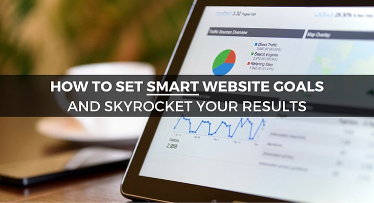 How to set SMART website goals